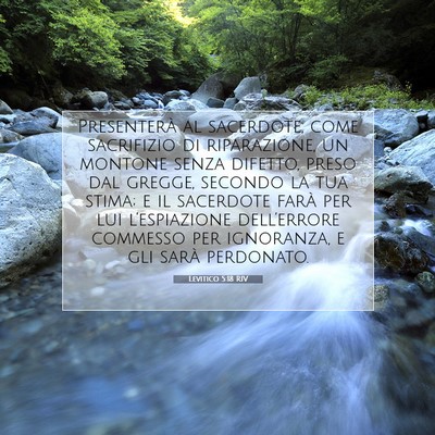 Levitico 5:18 Versetto della Bibbia Spiegato
