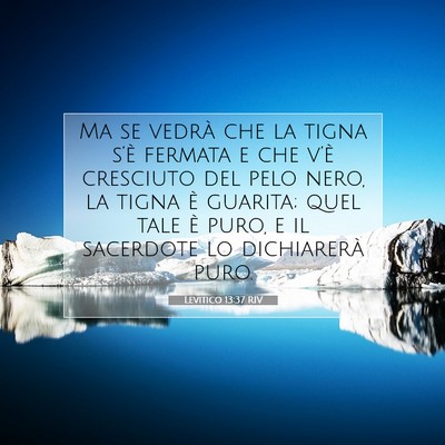 Levitico 13:37 Versetto della Bibbia Spiegato