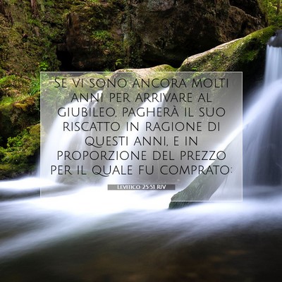 Levitico 25:51 Versetto della Bibbia Spiegato