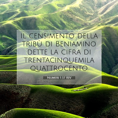 Numeri 1:37 Versetto della Bibbia Spiegato