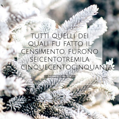 Numeri 1:46 Versetto della Bibbia Spiegato