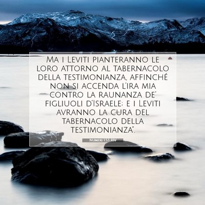 Numeri 1:53 Versetto della Bibbia Spiegato