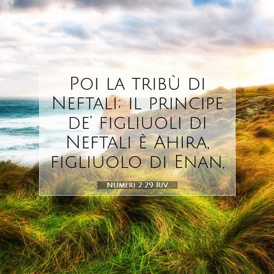 Numeri 2:29 Versetto della Bibbia Spiegato