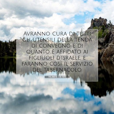 Numeri 3:8 Versetto della Bibbia Spiegato