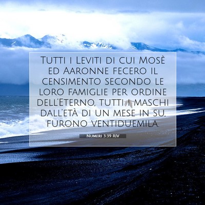 Numeri 3:39 Versetto della Bibbia Spiegato