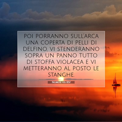 Numeri 4:6 Versetto della Bibbia Spiegato
