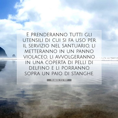 Numeri 4:12 Versetto della Bibbia Spiegato