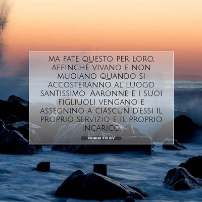 Numeri 4:19 Versetto della Bibbia Spiegato