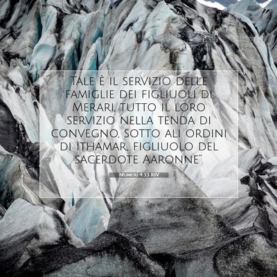 Numeri 4:33 Versetto della Bibbia Spiegato