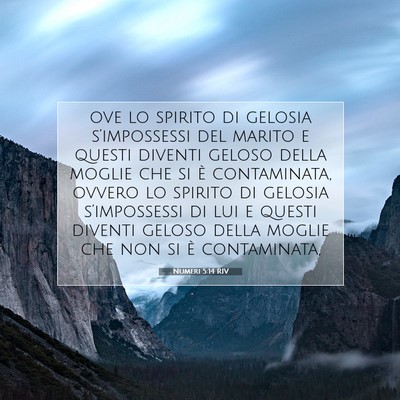 Numeri 5:14 Versetto della Bibbia Spiegato