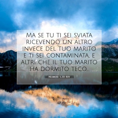 Numeri 5:20 Versetto della Bibbia Spiegato