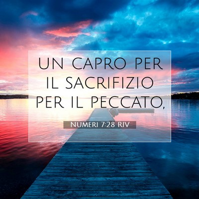 Numeri 7:28 Versetto della Bibbia Spiegato