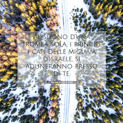Numeri 10:4 Versetto della Bibbia Spiegato