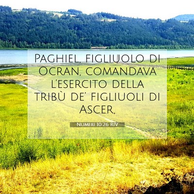 Numeri 10:26 Versetto della Bibbia Spiegato