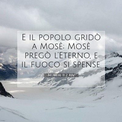 Numeri 11:2 Versetto della Bibbia Spiegato