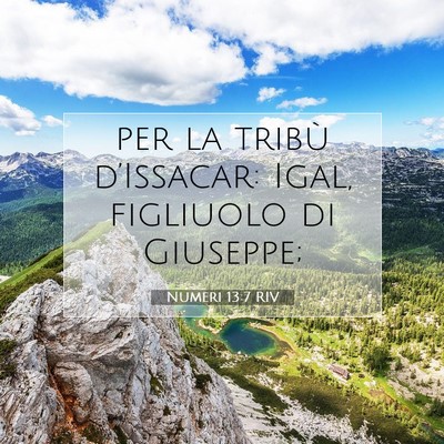 Numeri 13:7 Versetto della Bibbia Spiegato