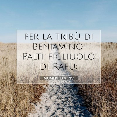 Numeri 13:9 Versetto della Bibbia Spiegato