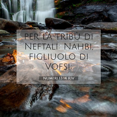 Numeri 13:14 Versetto della Bibbia Spiegato