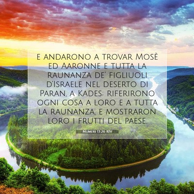 Numeri 13:26 Versetto della Bibbia Spiegato