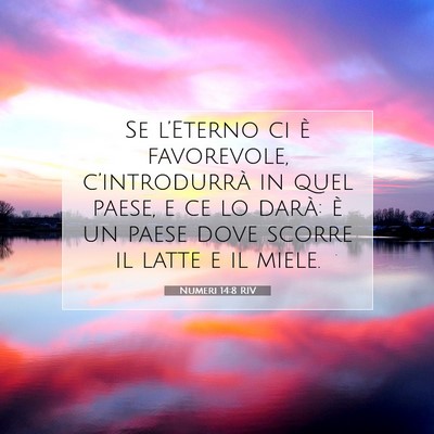 Numeri 14:8 Versetto della Bibbia Spiegato