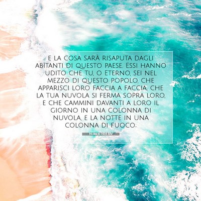 Numeri 14:14 Versetto della Bibbia Spiegato