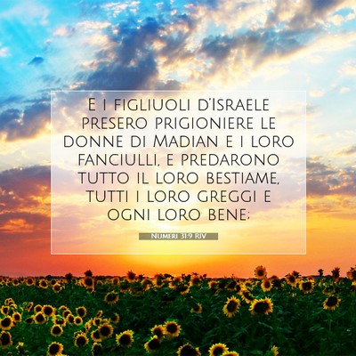 Numeri 31:9 Versetto della Bibbia Spiegato