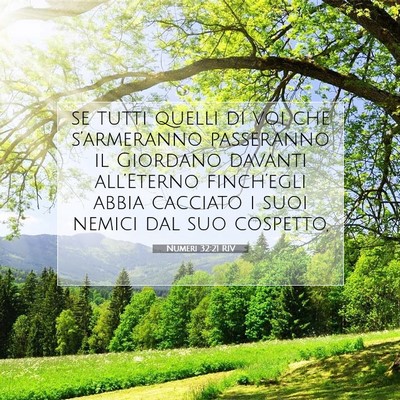 Numeri 32:21 Versetto della Bibbia Spiegato