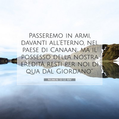 Numeri 32:32 Versetto della Bibbia Spiegato
