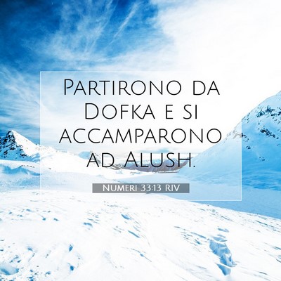 Numeri 33:13 Versetto della Bibbia Spiegato