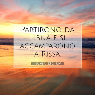 Numeri 33:21 Versetto della Bibbia Spiegato