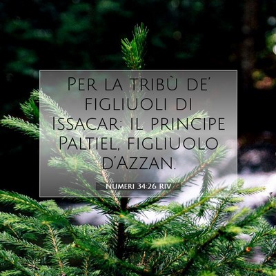 Numeri 34:26 Versetto della Bibbia Spiegato
