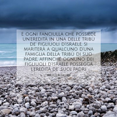 Numeri 36:8 Versetto della Bibbia Spiegato