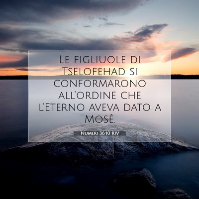 Numeri 36:10 Versetto della Bibbia Spiegato