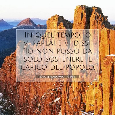 Deuteronomio 1:9 Versetto della Bibbia Spiegato