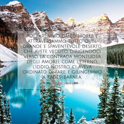 Deuteronomio 1:19 Versetto della Bibbia Spiegato