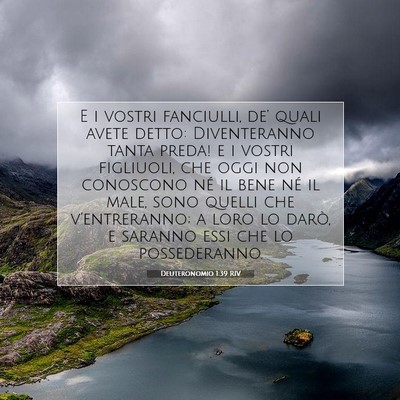 Deuteronomio 1:39 Versetto della Bibbia Spiegato