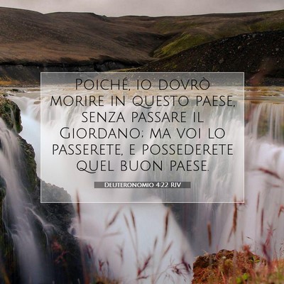 Deuteronomio 4:22 Versetto della Bibbia Spiegato