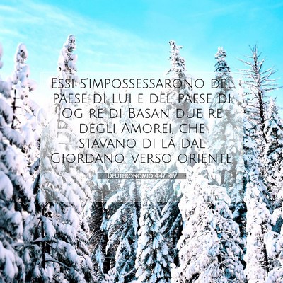 Deuteronomio 4:47 Versetto della Bibbia Spiegato