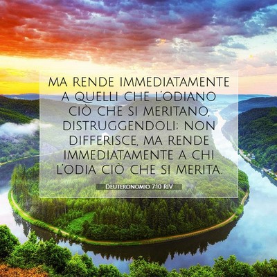 Deuteronomio 7:10 Versetto della Bibbia Spiegato