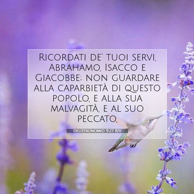 Deuteronomio 9:27 Versetto della Bibbia Spiegato