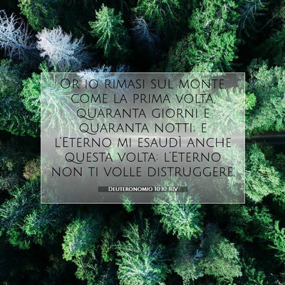 Deuteronomio 10:10 Versetto della Bibbia Spiegato