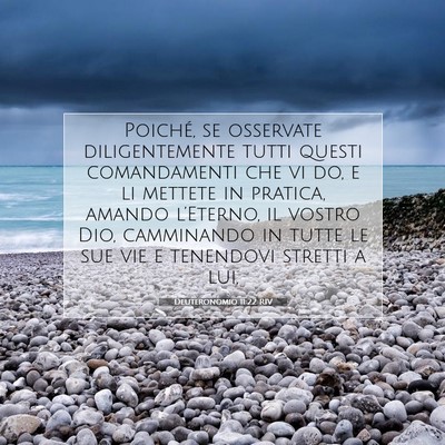 Deuteronomio 11:22 Versetto della Bibbia Spiegato