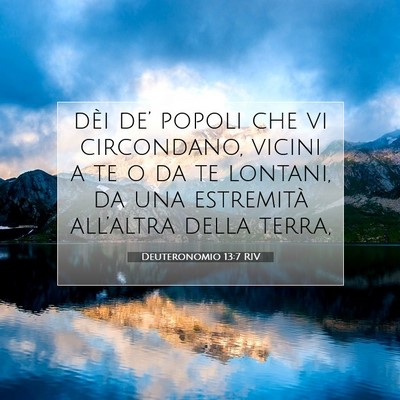 Deuteronomio 13:7 Versetto della Bibbia Spiegato