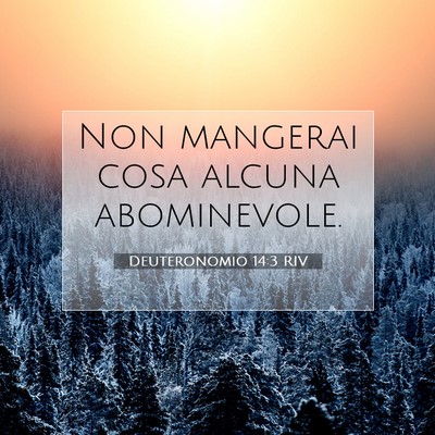 Deuteronomio 14:3 Versetto della Bibbia Spiegato