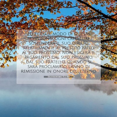 Deuteronomio 15:2 Versetto della Bibbia Spiegato