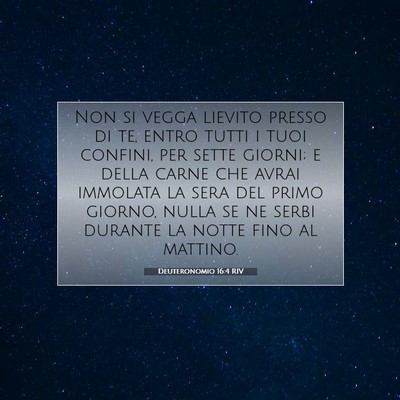 Deuteronomio 16:4 Versetto della Bibbia Spiegato