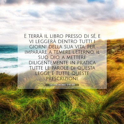 Deuteronomio 17:19 Versetto della Bibbia Spiegato