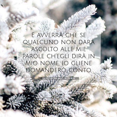 Deuteronomio 18:19 Versetto della Bibbia Spiegato