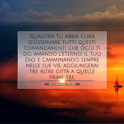 Deuteronomio 19:9 Versetto della Bibbia Spiegato