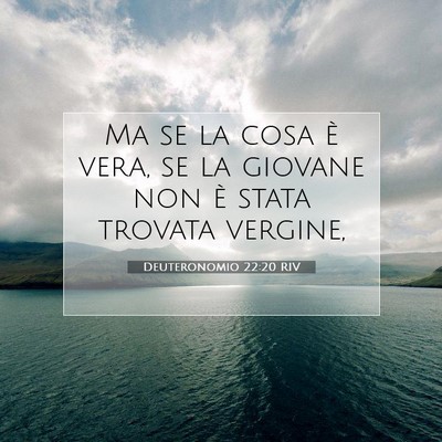 Deuteronomio 22:20 Versetto della Bibbia Spiegato